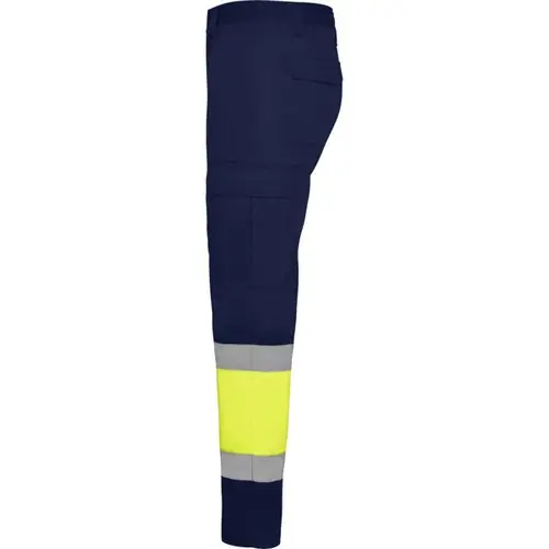 PANTALÓN MULTIBOLSILLOS DE INVIERNO AV SOAN REF HV9301 - Left Marino Amarillo Fluor