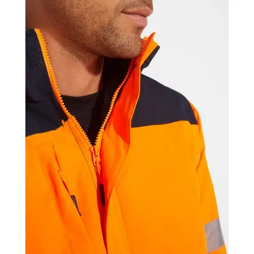 PARKA ACOLCHADA DE ALTA VISIBILIDAD EPSYLON REF HV9304 - 03 Marino Naranja Fluor