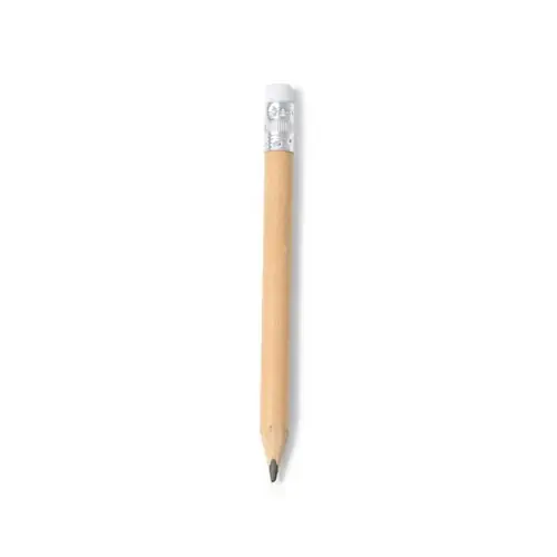 MINI LÁPIZ DE MADERA MATA REF HW8003 ROLY - Back Crudo