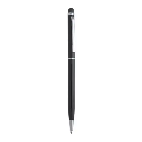 BOLÍGRAFO ALUMINIO CON PUNTERO TÁCTIL BAUME REF HW8005 - Negro Negro