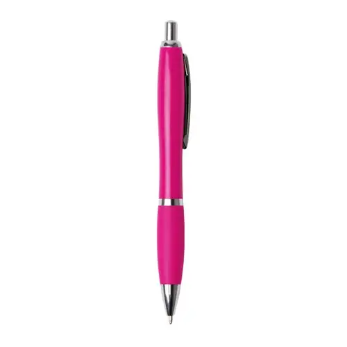BOLÍGRAFO DE ABS CON PULSADOR MERLIN REF HW8009 ROLY - Fucsia Fucsia