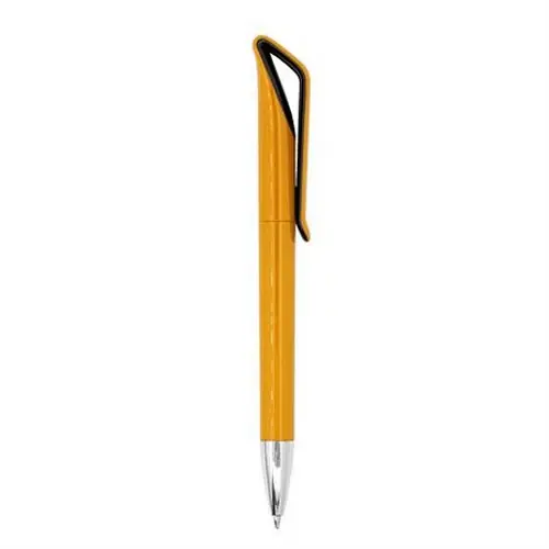 BOLÍGRAFO GIRATORIO DE ABS BICOLOR IRATI REF HW8011 - Left Negro Naranja