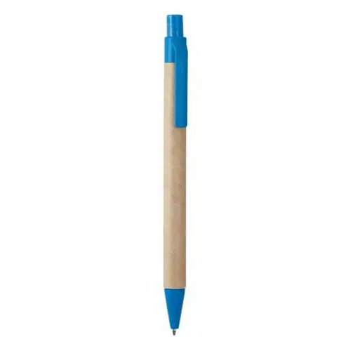 BOLÍGRAFO EN CARTÓN RECICLADO GROVE REF HW8029 ROLY - Left Royal Claro