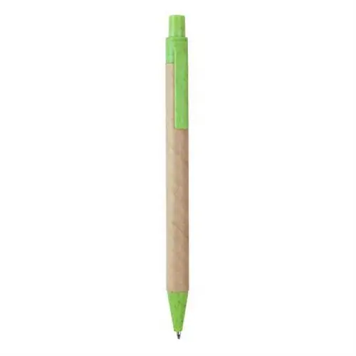 BOLÍGRAFO EN CARTÓN RECICLADO GROVE REF HW8029 ROLY - Left Verde Oasis