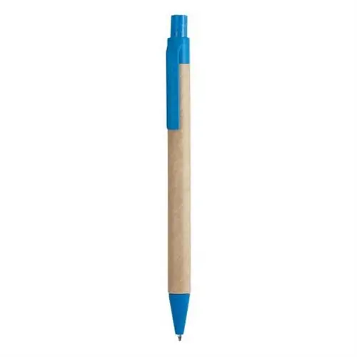 BOLÍGRAFO EN CARTÓN RECICLADO GROVE REF HW8029 ROLY - Right Royal Claro