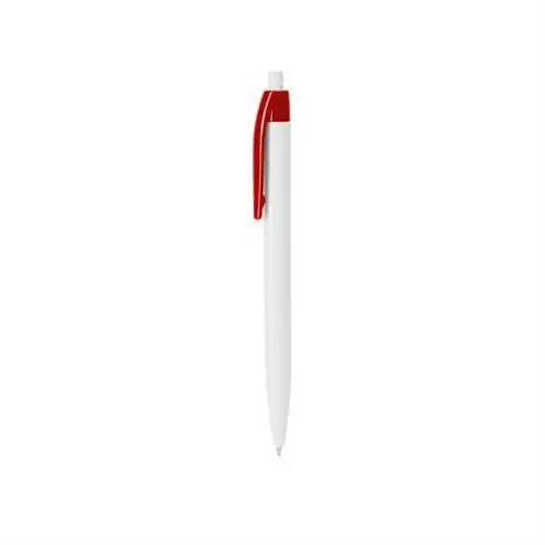 BOLÍGRAFO DE ABS CON PULSADOR HINDRES REF HW8045 ROLY - Right Rojo