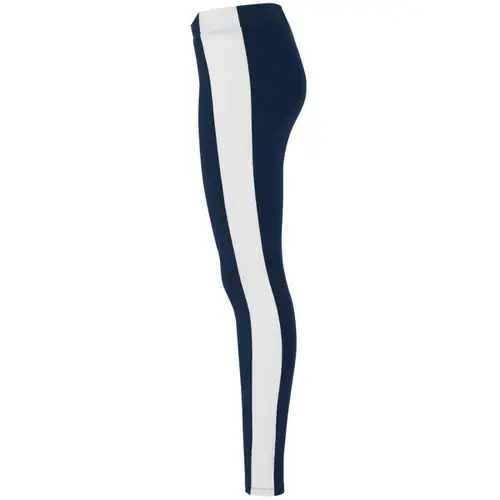 malla larga mujer con elastano ref lg0398 - Left Marino Blanco