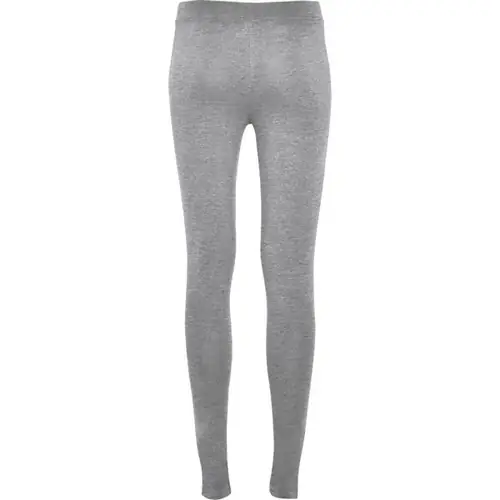 malla larga mujer con elastano ref lg0405 - Back Gris Vigore