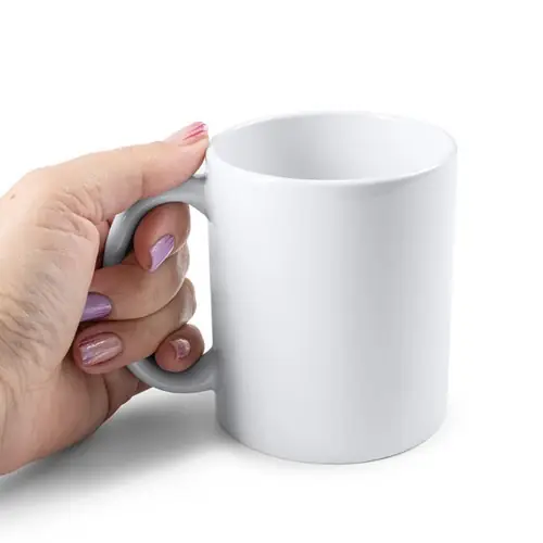 TAZA SUBLIMACIÓN DE CERÁMICA DE 350ML LIMA REF MD4000 - Blanco 03 Blanco