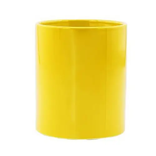 TAZA DE CERÁMICA EN COLOR DE 370 ML PAPAYA REF MD4006 - Amarillo Amarillo