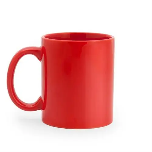 TAZA DE CERÁMICA EN COLOR DE 370 ML PAPAYA REF MD4006 - Right Rojo