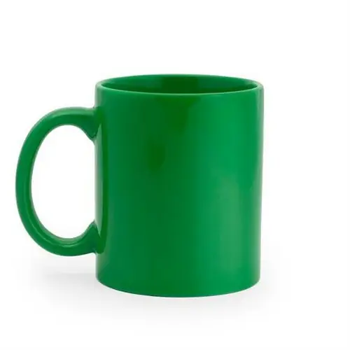 TAZA DE CERÁMICA EN COLOR DE 370 ML PAPAYA REF MD4006 - Right Verde Helecho