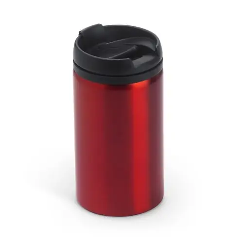 VASO DE ACERO INOXIDABLE DE 290 ML MILU REF MD4029 ROLY - Back Rojo