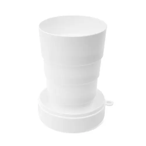 vaso plegable anti_guion_bacterias con tapa gosto ref md4064 - Blanco Back Blanco