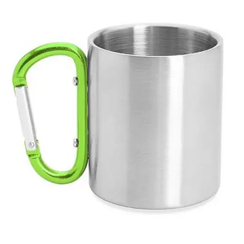 TAZA METÁLICA DE DOBLE PARED GUAYA REF MD4082 ROLY - Right Verde Helecho