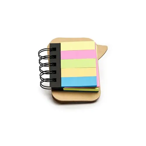 BLOC DE NOTAS ADHESIVAS CON ANILLAS ANFI REF NB8057 - 01 Crudo