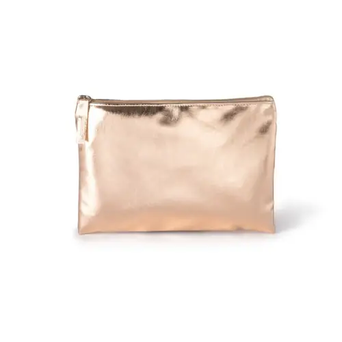 neceser multiusos de polipiel en acabado brillante ref ne1198 - Rosa Dorado