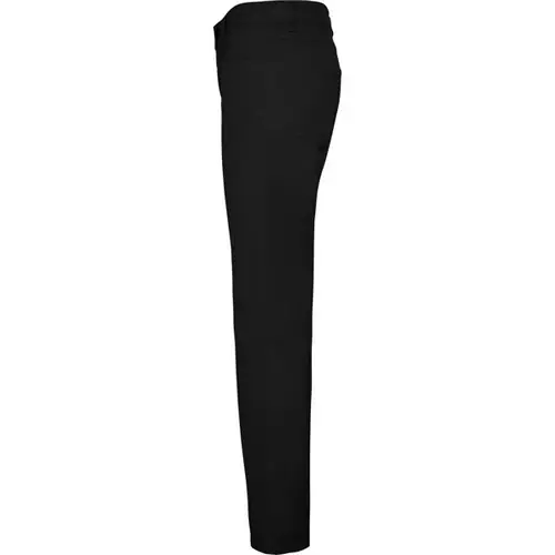 PANTALÓN LARGO DE MUJER ENTALLADO HILTON REF PA9107 - Left Negro