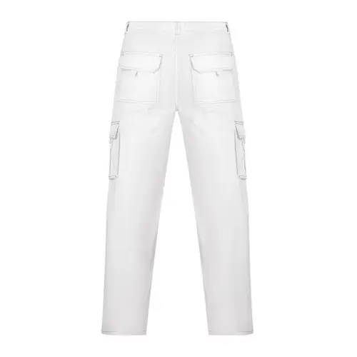 PANTALÓN LARGO CON ELASTANO DAILY STRETCH REF PA9205 - Back Blanco