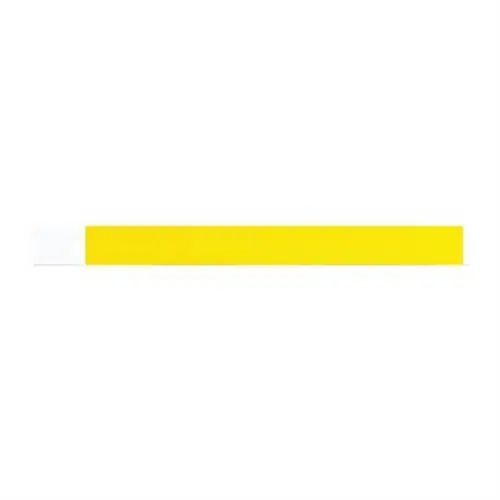 pulsera para eventos de fibra sintética con numeración individual ref pf3100 - Amarillo