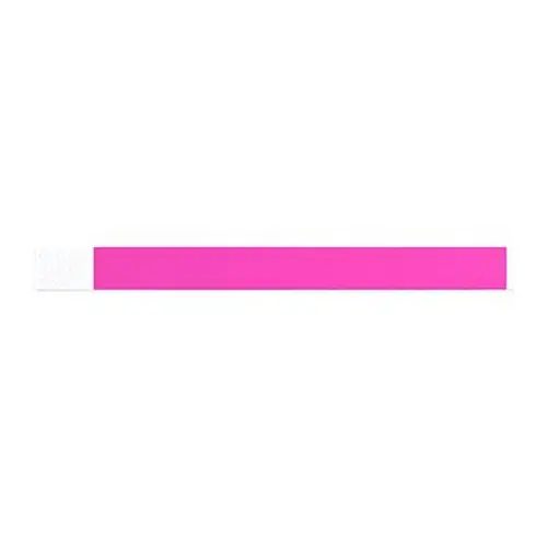pulsera para eventos de fibra sintética con numeración individual ref pf3100 - Fucsia