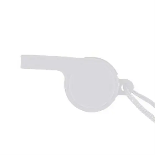 silbato de diseño clásico con cinta para el cuello ref pf3101 - Blanco