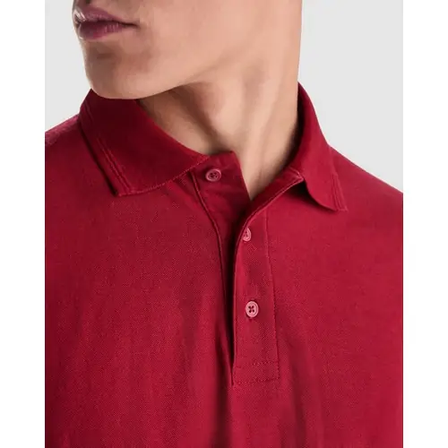 POLO DE MANGA LARGA CARPE REF PO5009 ROLY - 03 Granate
