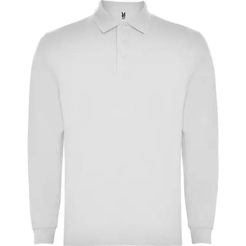 POLO DE MANGA LARGA CARPE REF PO5009 ROLY - Blanco