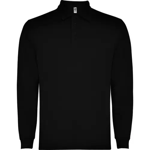 POLO DE MANGA LARGA CARPE REF PO5009 ROLY - Negro