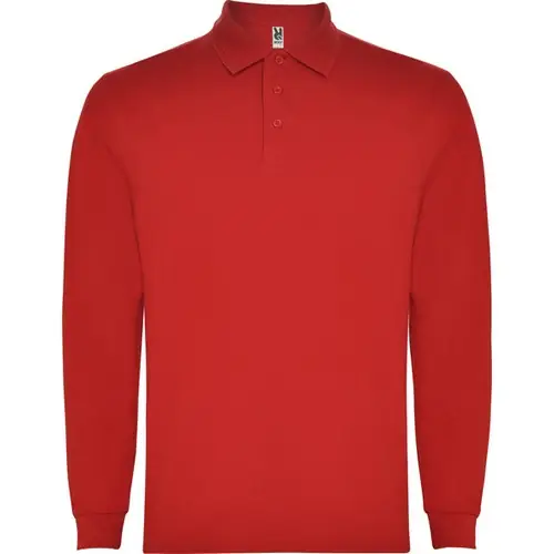 POLO DE MANGA LARGA CARPE REF PO5009 ROLY - Rojo