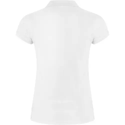 POLO DE MUJER DE MANGA CORTA STAR WOMAN REF PO6634 - Back Blanco