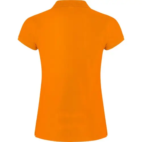 POLO DE MUJER DE MANGA CORTA STAR WOMAN REF PO6634 - Back Naranja