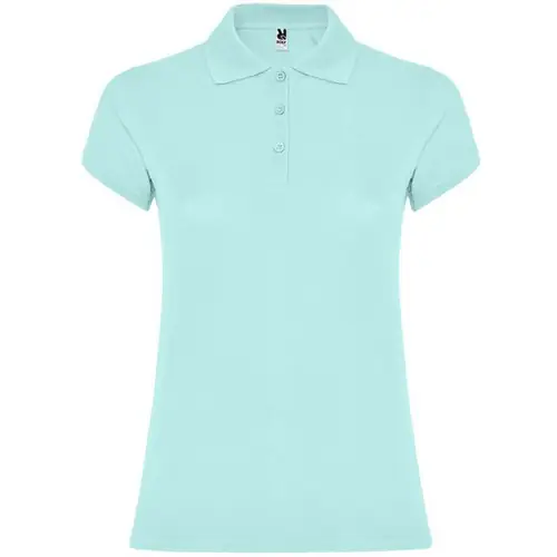 POLO DE MUJER DE MANGA CORTA STAR WOMAN REF PO6634 - Back Verde Menta