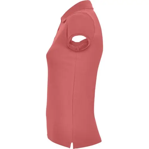 POLO DE MUJER DE MANGA CORTA STAR WOMAN REF PO6634 - Left Rojo Crisantemo