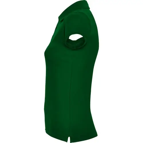 POLO DE MUJER DE MANGA CORTA STAR WOMAN REF PO6634 - Left Verde Botella