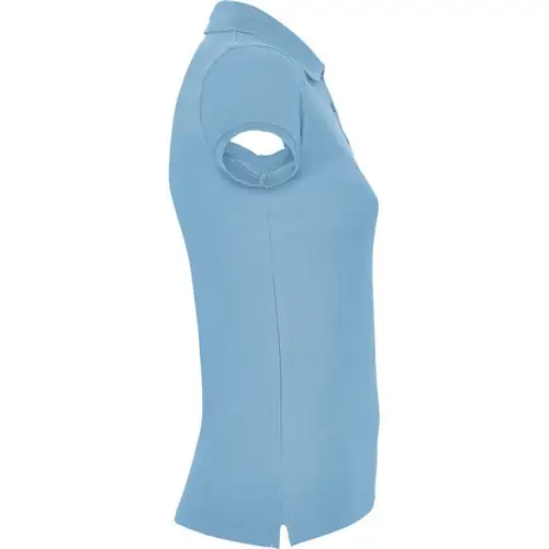 POLO DE MUJER DE MANGA CORTA STAR WOMAN REF PO6634 - Right Celeste
