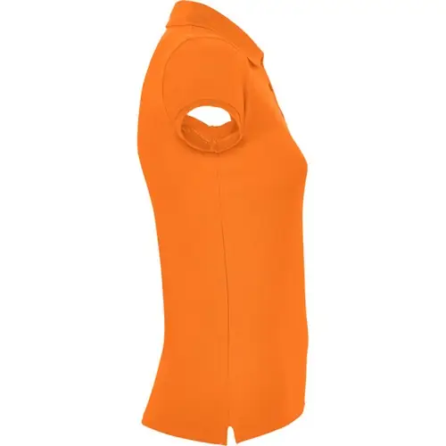 POLO DE MUJER DE MANGA CORTA STAR WOMAN REF PO6634 - Right Naranja