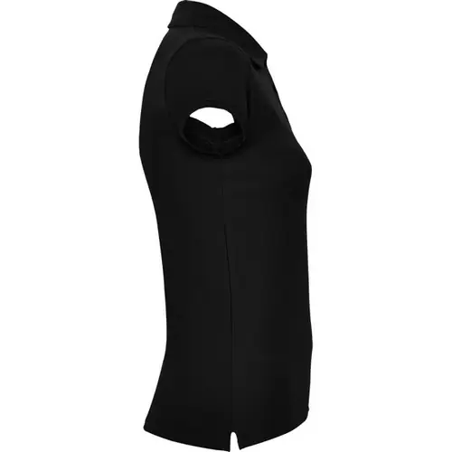 POLO DE MUJER DE MANGA CORTA STAR WOMAN REF PO6634 - Right Negro