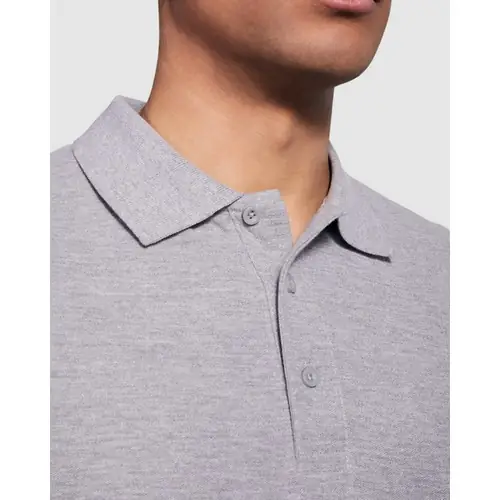 POLO DE MANGA LARGA ESTRELLA REF PO6635 ROLY - 01 Gris Vigore