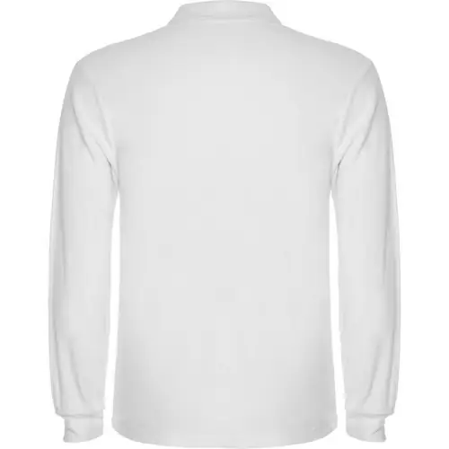 POLO DE MANGA LARGA ESTRELLA REF PO6635 ROLY - Back Blanco