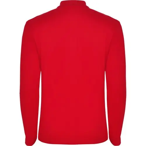 POLO DE MANGA LARGA ESTRELLA REF PO6635 ROLY - Back Rojo
