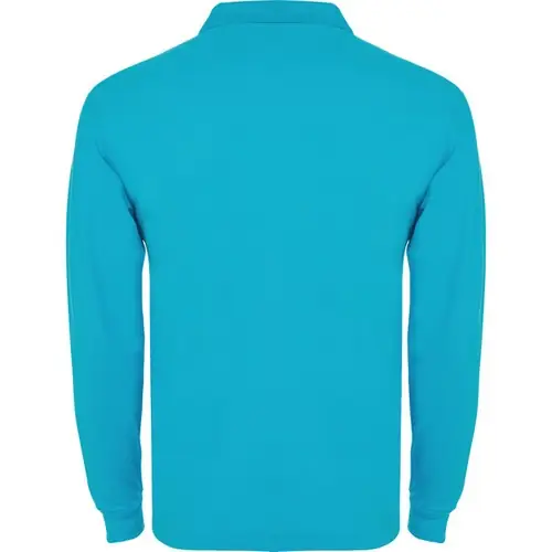 POLO DE MANGA LARGA ESTRELLA REF PO6635 ROLY - Back Turquesa