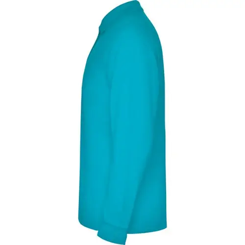 POLO DE MANGA LARGA ESTRELLA REF PO6635 ROLY - Left Turquesa