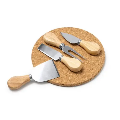 SET PARA QUESOS CON 4 UTENSILIOS EDAM REF QU4101 ROLY - 01 Crudo