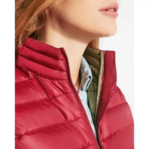 CHALECO DE MUJER ACOLCHADO OSLO WOMAN REF RA5093 ROLY - 01 Granate