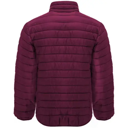 CHAQUETA DE HOMBRE ACOLCHADA PLUMA FINLAND REF RA5094 - Back Rojo Ciruela