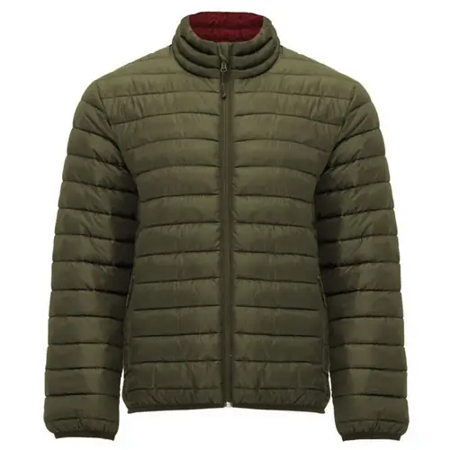 CHAQUETA DE HOMBRE ACOLCHADA PLUMA FINLAND REF RA5094 - Back Verde Militar