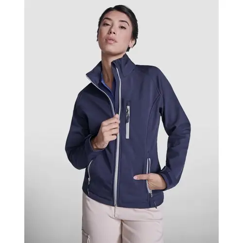 CHAQUETA SOFTSHELL MUJER ANTARTIDA WOMAN REF SS6433 - Marino