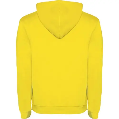 SUDADERA CON CAPUCHA DE DOBLE TEJIDO URBAN REF SU1067 - Back Amarillo