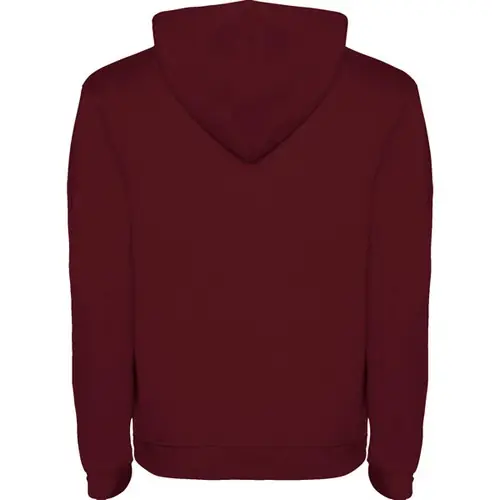 SUDADERA CON CAPUCHA DE DOBLE TEJIDO URBAN REF SU1067 - Back Granate